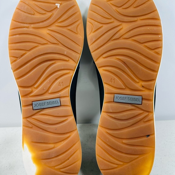 Josef Seibel Caren 22 Women's Loafers Shoes Size EU 41US 10-10,5 Nubuck EUC - Picture 7 of 7